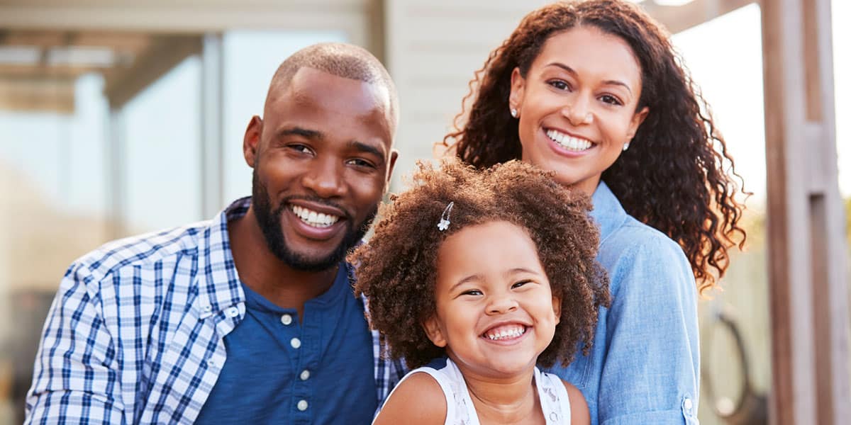 Smiling Family