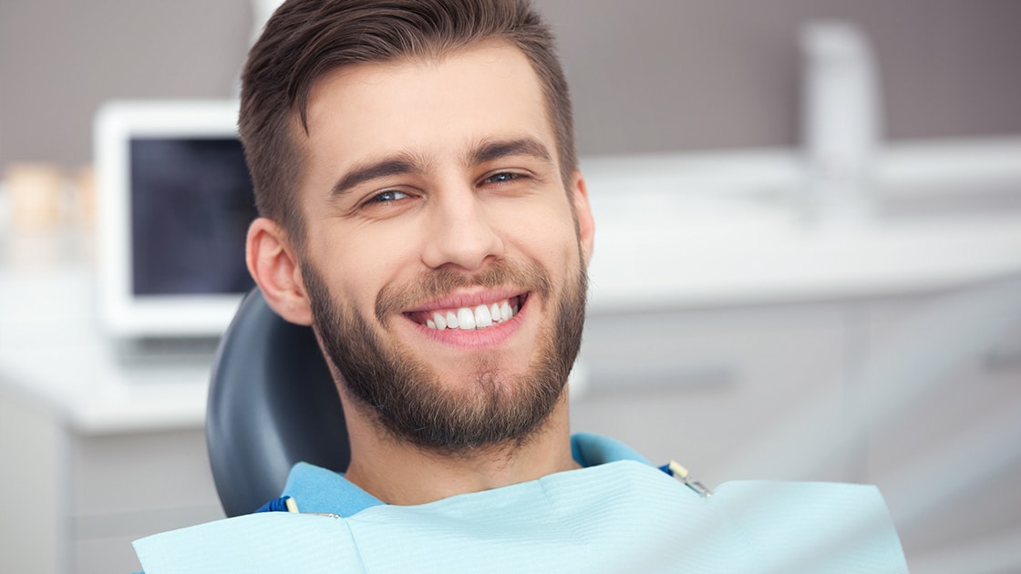 Man In Dental Chair